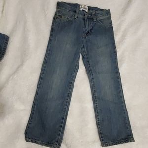 Boys children place jeans